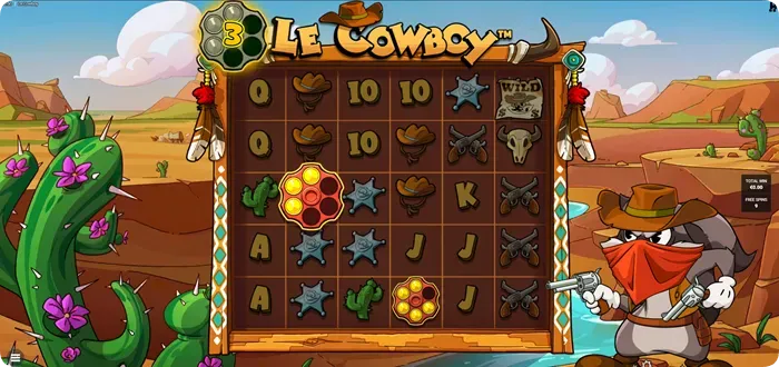 Le Cowboy Trail of Trickery bonus with Bullet Collector